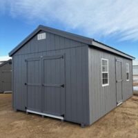 12'x20' Economy Ranch Gable Wood Shed