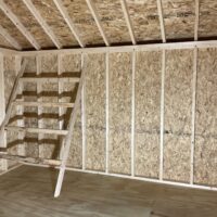 10'x12' Quaker Gable Wood Panel Chicken Coop