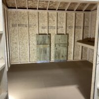 10'x12' Ranch Gable Wood Panel Shed