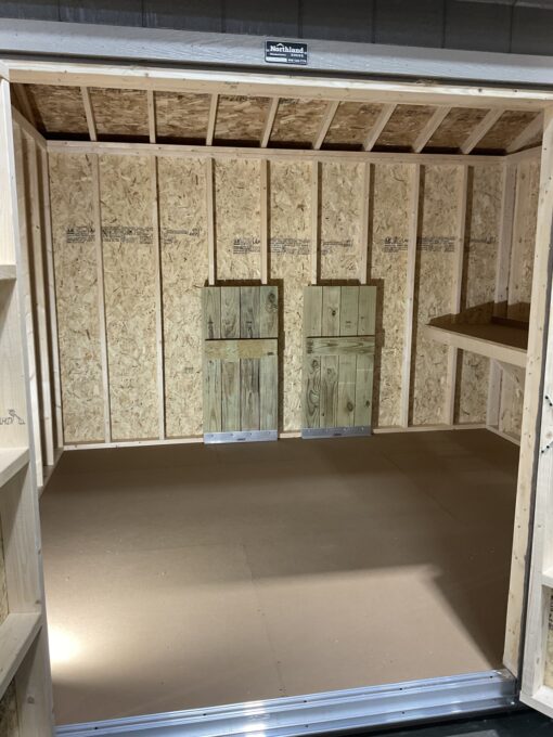 10'x12' Ranch Gable Wood Panel Shed