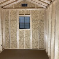 71539-1 8'x10' Ranch Gable Wood Panel Shed