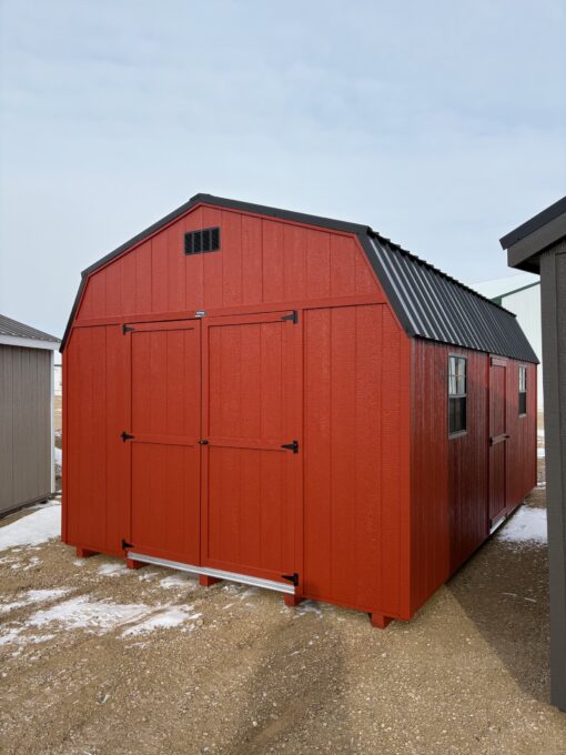 12'x20' Economy High Barn Wood Shed