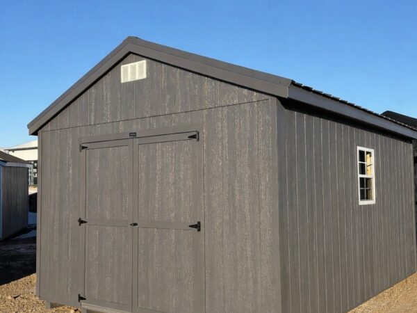 12'x16' Economy Ranch Gable Wood Shed