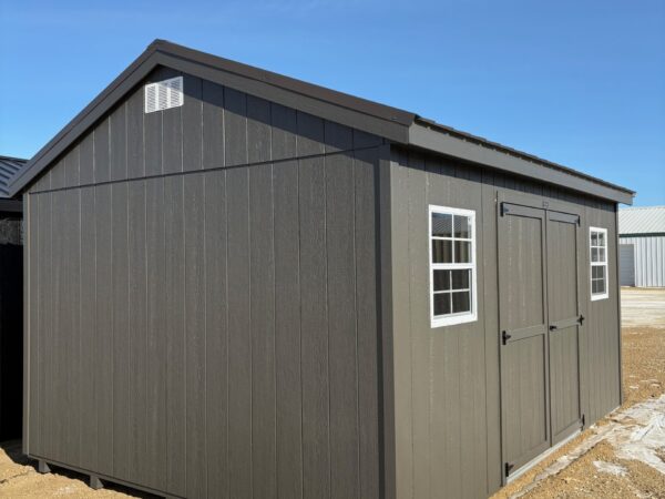 71591 12'x16' Economy Ranch Gable Wood Shed