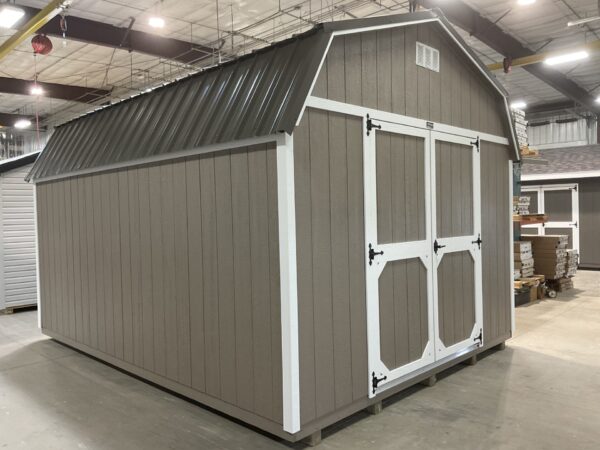 12'x16' High Barn Wood Panel Shed