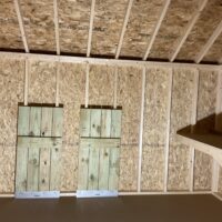 71740-1 10'x12' Quaker Gable Wood Panel Shed