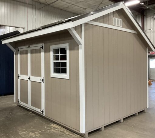 71740 10'x12' Quaker Gable Wood Panel Shed