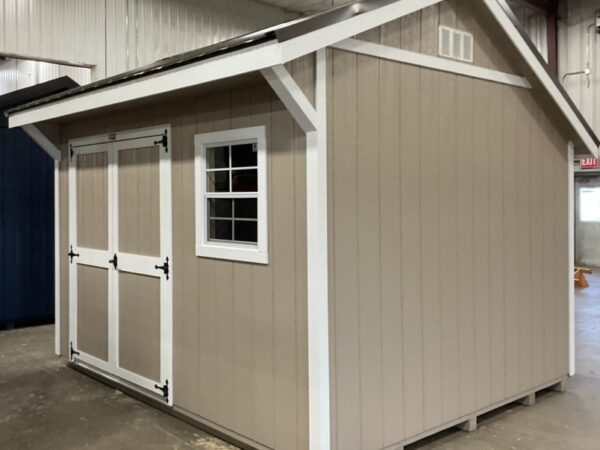 10'x12' Quaker Gable Wood Panel Shed