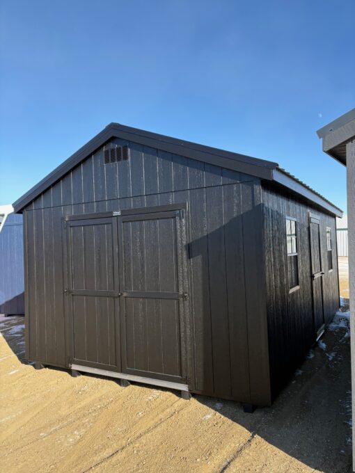 12'x20' Economy Ranch Gable Wood Shed