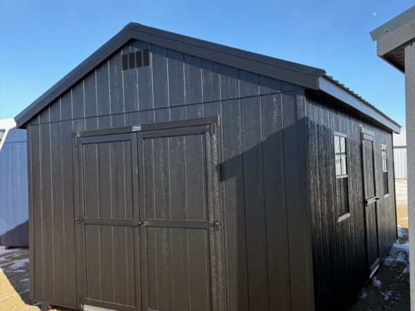 12'x20' Economy Ranch Gable Wood Shed
