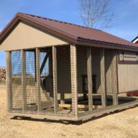 7'x12' Quaker Chicken Coop Combo