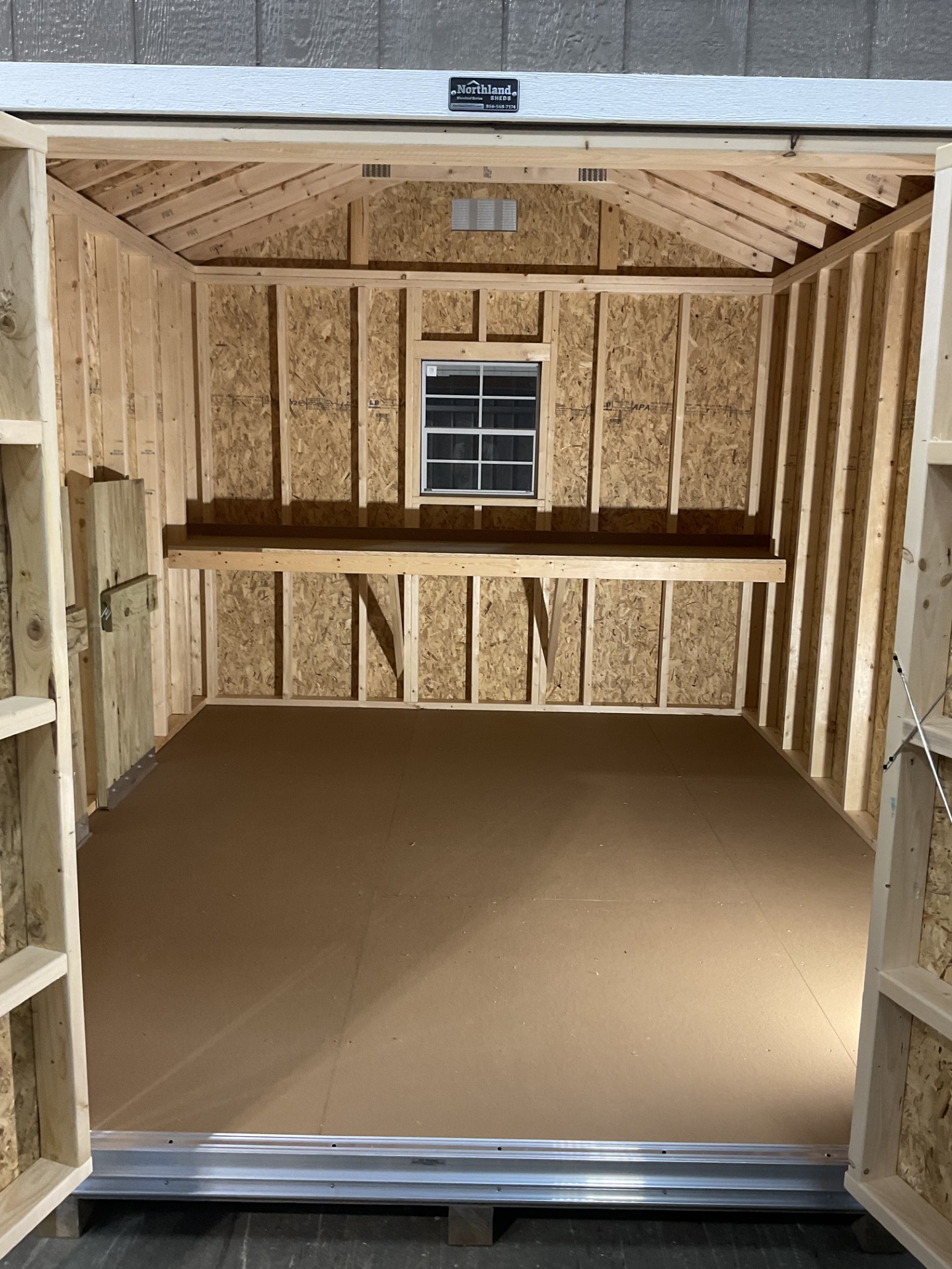 1*K様 ANOTHER OFFICE Santiago Officer Pan 10'x12' Ranch Gable Wood Panel Shed For Sale| #69710 | Northland Sheds