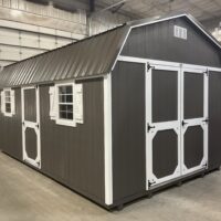 12'x20' High Barn Wood Panel Shed