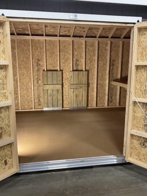 10'x16' Ranch Gable Wood Panel Shed