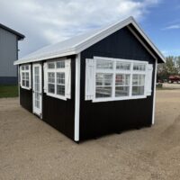 Tricorn Black2 10'x20' Greenhouse Deluxe Style