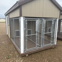 8'x16' Double Dog Kennel