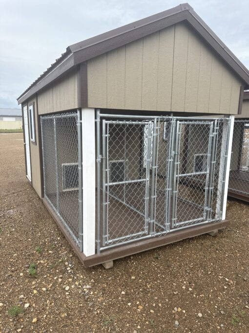 8'x16' Double Dog Kennel