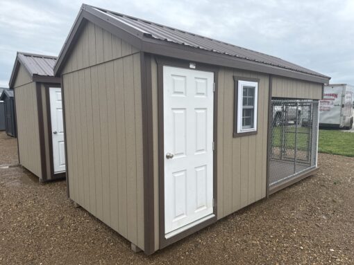 8'x16' Double Dog Kennel