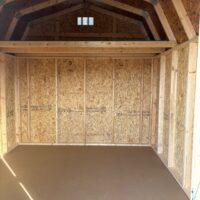 10'x12' Economy High Barn Wood Shed