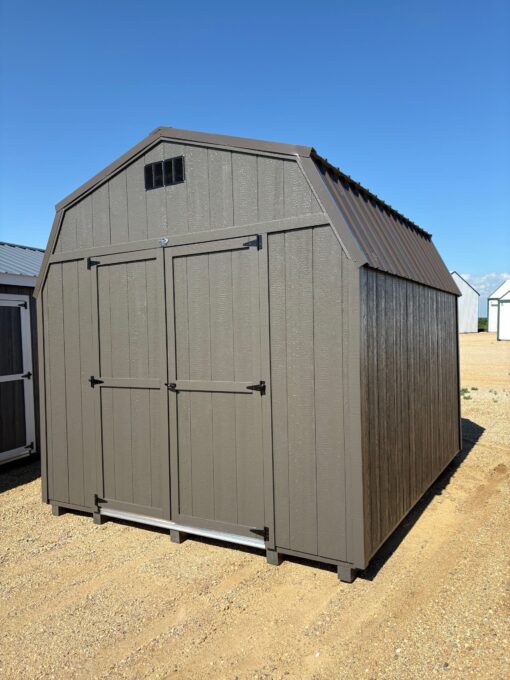 10'x12' Economy High Barn Wood Shed