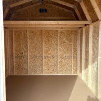 10'x12' Economy High Barn Wood Shed