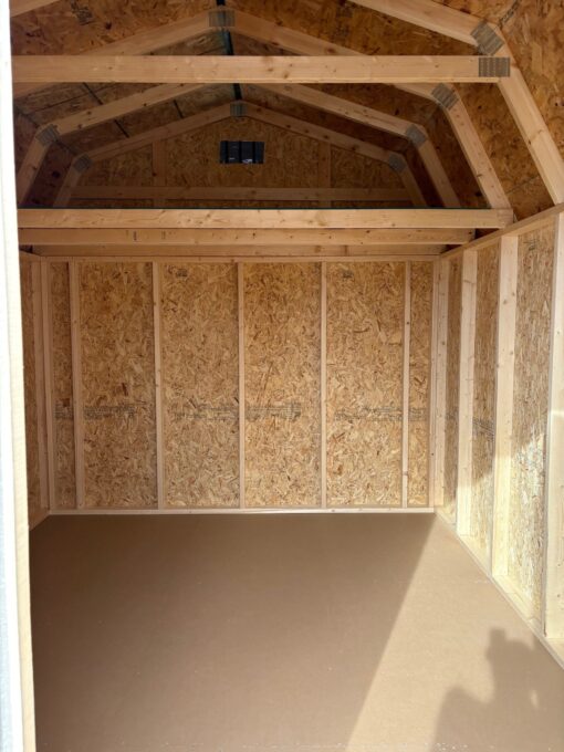 10'x12' Economy High Barn Wood Shed