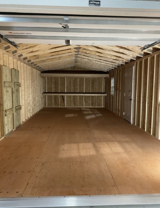 14'x32' Ranch Gable Wood Panel Garage