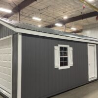 14'x32' Ranch Gable Wood Panel Garage