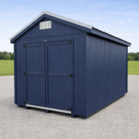 70955 8'x12' Economy Ranch Gable Wood Shed