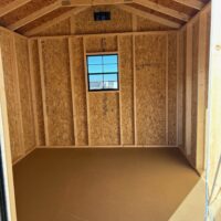 10'x12' Economy Ranch Gable Wood Shed