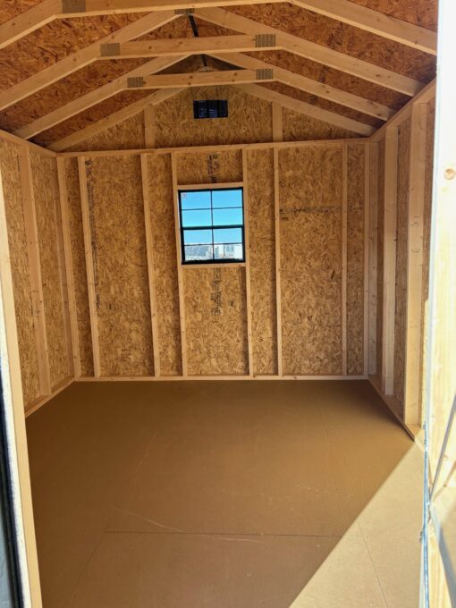 10'x12' Economy Ranch Gable Wood Shed