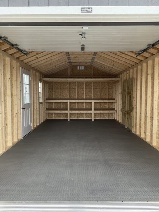 IMG_8738 12'x24' Ranch Gable Wood Panel Garage