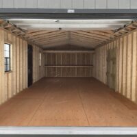 IMG_8748 14'x32' Ranch Gable Wood Panel Garage