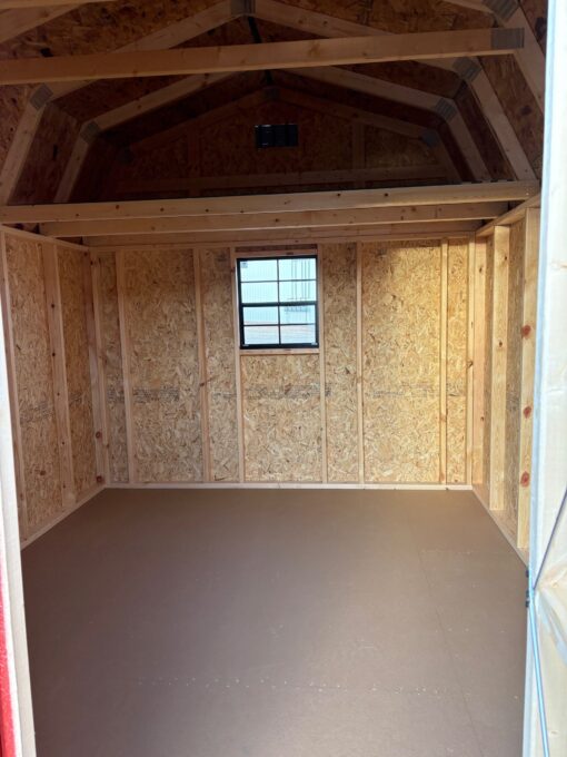 10'x12' Economy High Barn Wood Shed