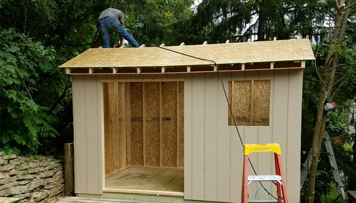 We Offer Onsite Sheds And Garages 