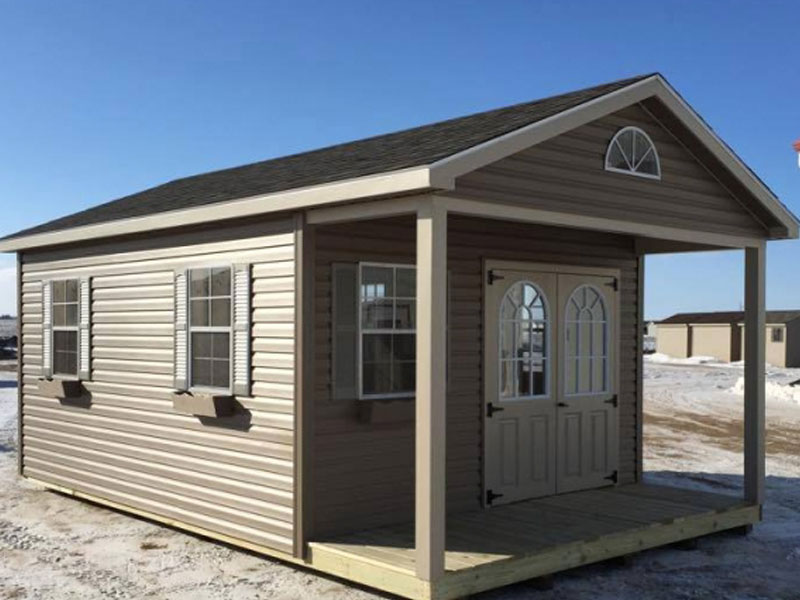 Sheds with Covered Porches for your Property| Free Quote ...