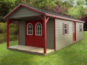 Sheds with Covered Porches for your Property| Free Quote 