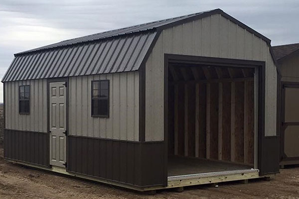 convert your building to garage shed storage for vehicles