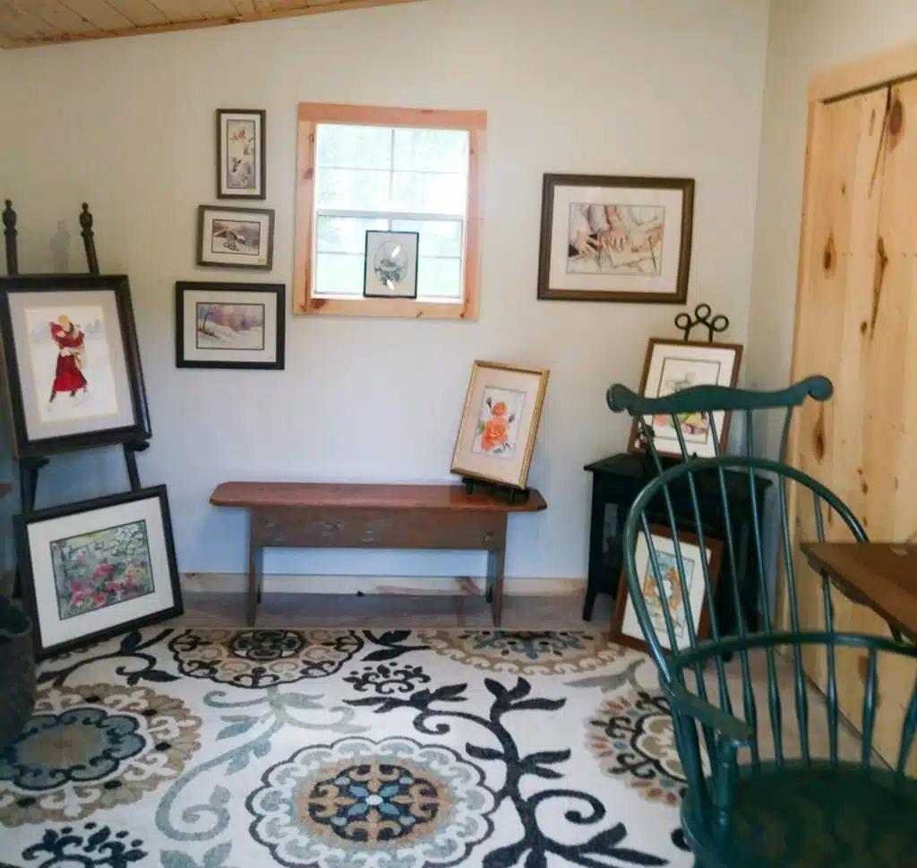 Art studio shed customer usage 2