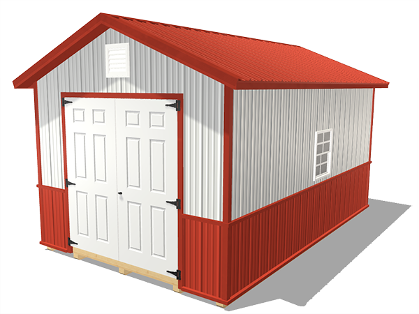 custom outdoor storage sheds : choose from wood, vinyl