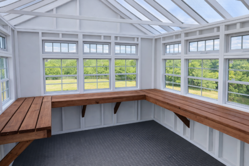 10'x16' Greenhouse Deluxe Style