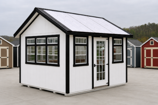 10'x12' Greenhouse Deluxe Style