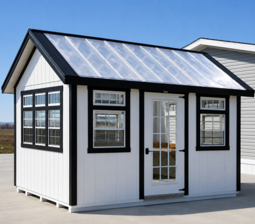 10'x12' Greenhouse Deluxe Style