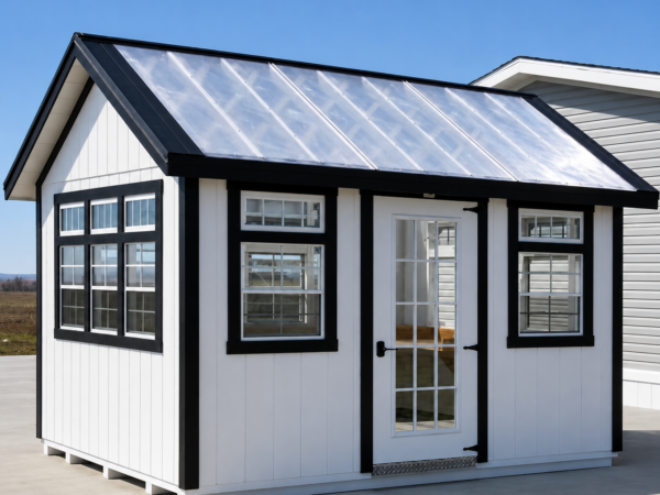 103919 10'x12' Greenhouse Deluxe Style