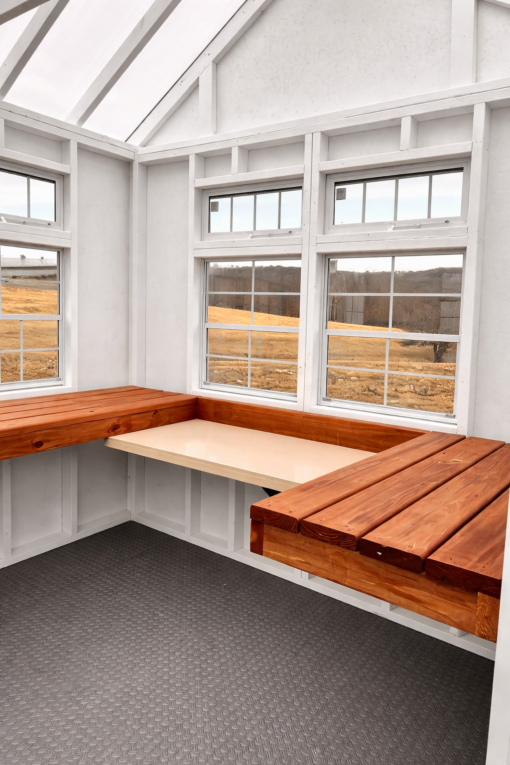 8'x12' Greenhouse Deluxe Style