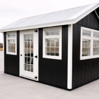 8'x12' Greenhouse Deluxe Style