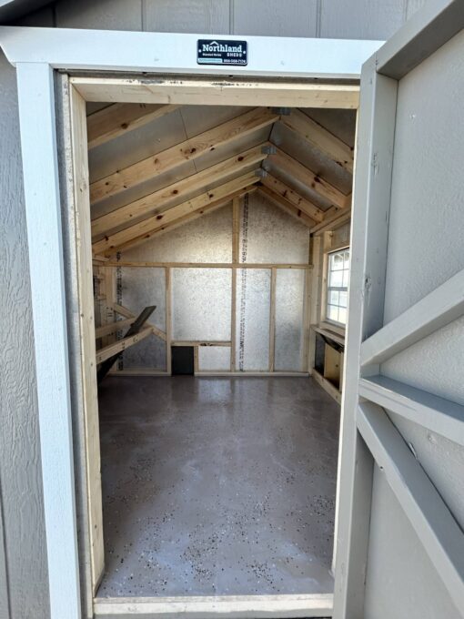 104506-2 7'x14' Quaker Chicken Coop Combo