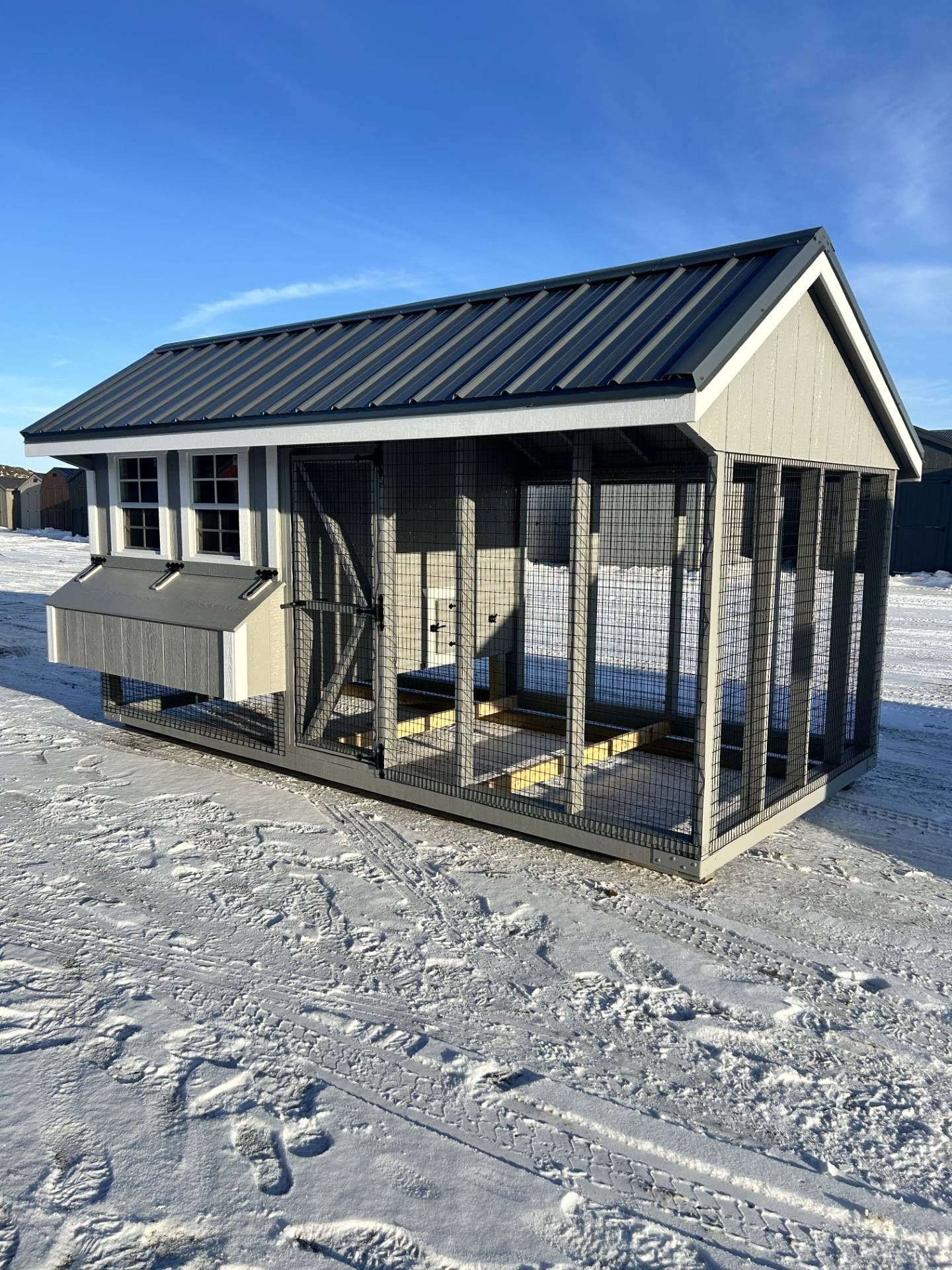 7'x14' Quaker Chicken Coop Combo For Sale| #104507 | Northland Sheds