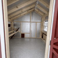 7'x14' Quaker Chicken Coop Combo
