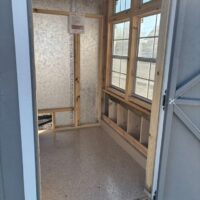 6’x12′ Studio Chicken Coop Combo